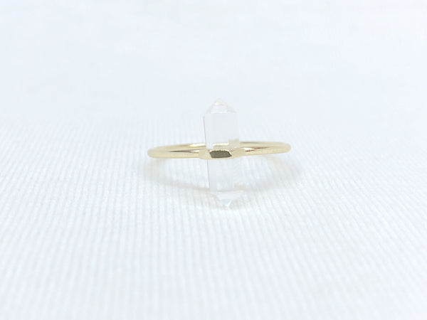 Vertical Gemstone Ring