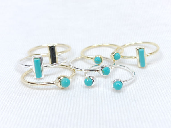 Turquoise Vertical Ring